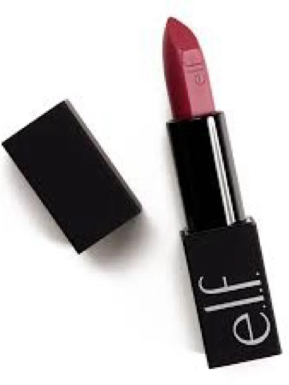 e.l.f. O Face Satin Lipstick 0.13 oz Luxury Long Lasting Lip Color “Shameless